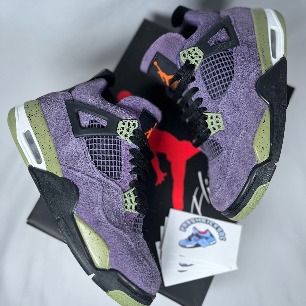 Air Jordan 4 rétro Purple (Women)
